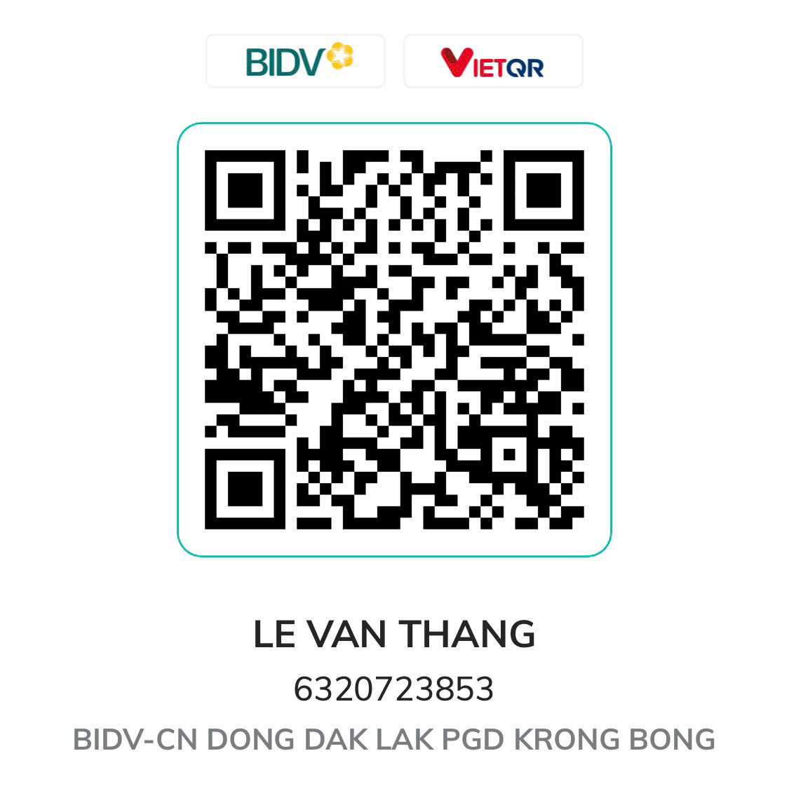 BIDV QR